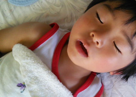 いびき・⼝呼吸